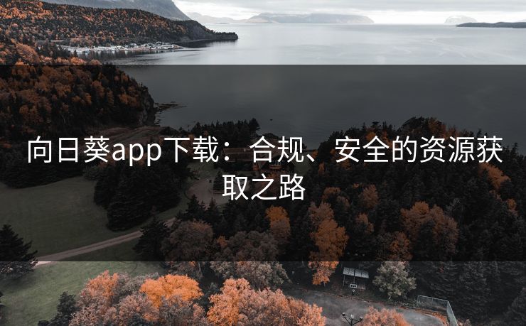 向日葵app下载:合规、安全的资源获取之路 向日葵app下载:合规、安全的资源获取之路